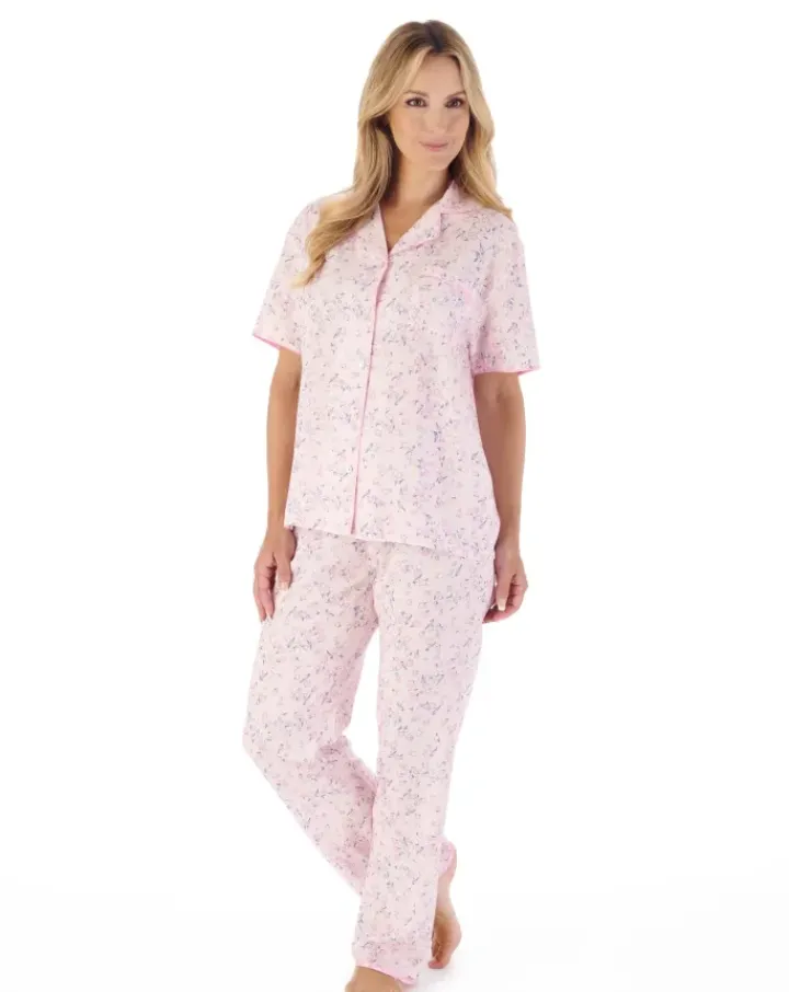Blossom Print Woven Tailored Pyjama PJ03243