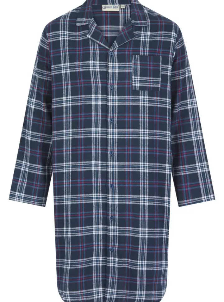 Brushed Check 42" Woven Nightshirt WR04800
