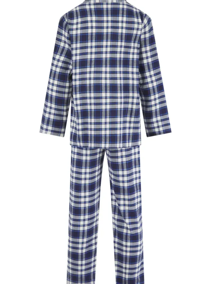 Brushed Check Print Woven Tailored Pyjama WR04811