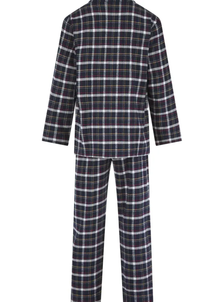 Brushed Check Print Woven Tailored Pyjama WR04806