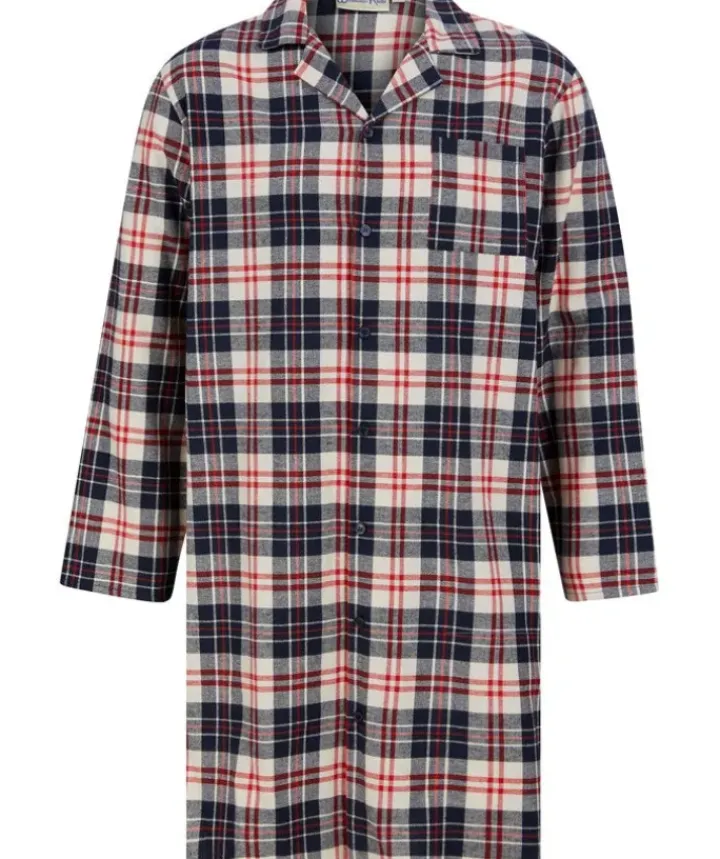 Brushed Checked 42" Woven Nightshirt WR88820