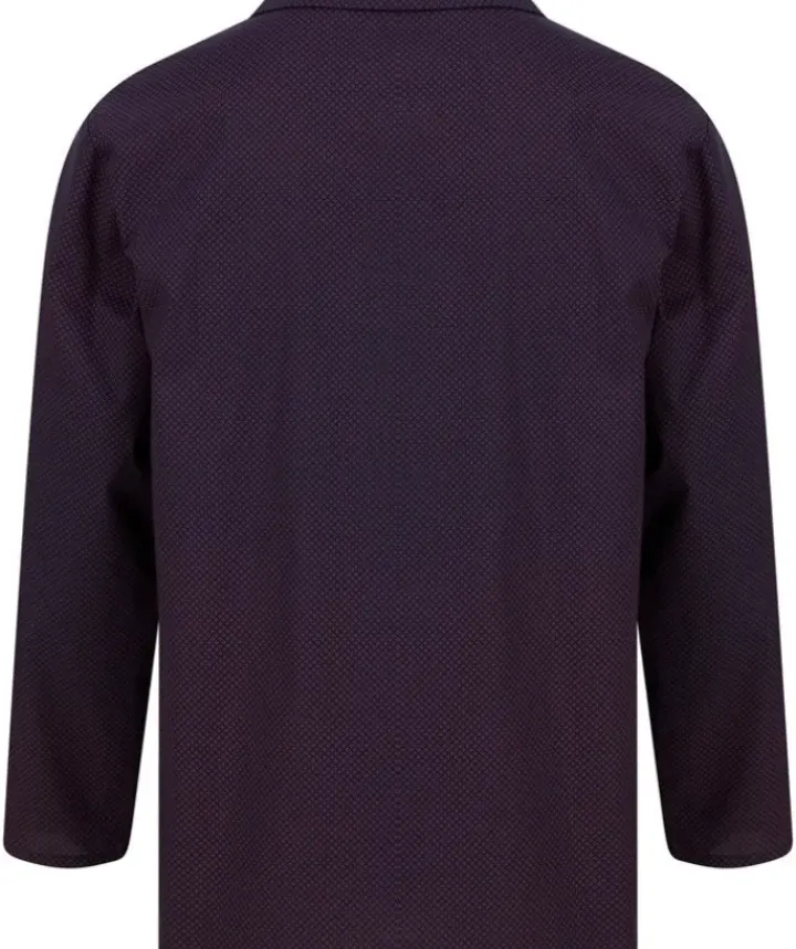 Diamond Geo Print Tailored Button Through Woven Pyjama WR88833