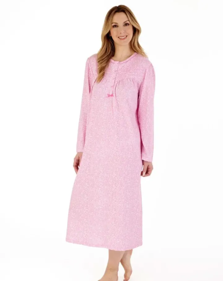 Ditsy Floral 45" Jersey Nightdress ND88102