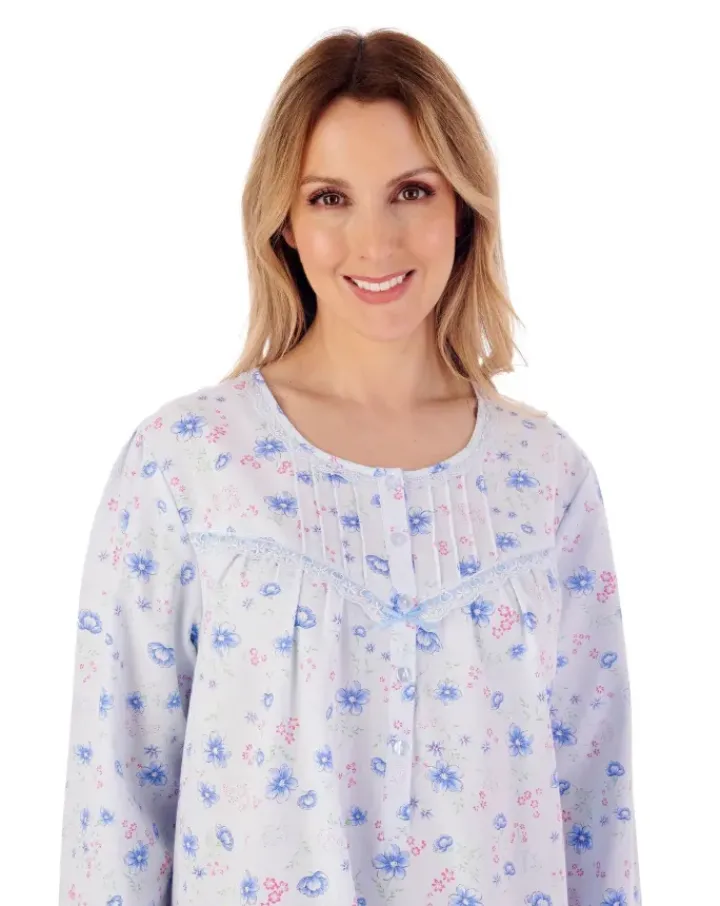 Floral Print 45" Woven Nightdress ND02201