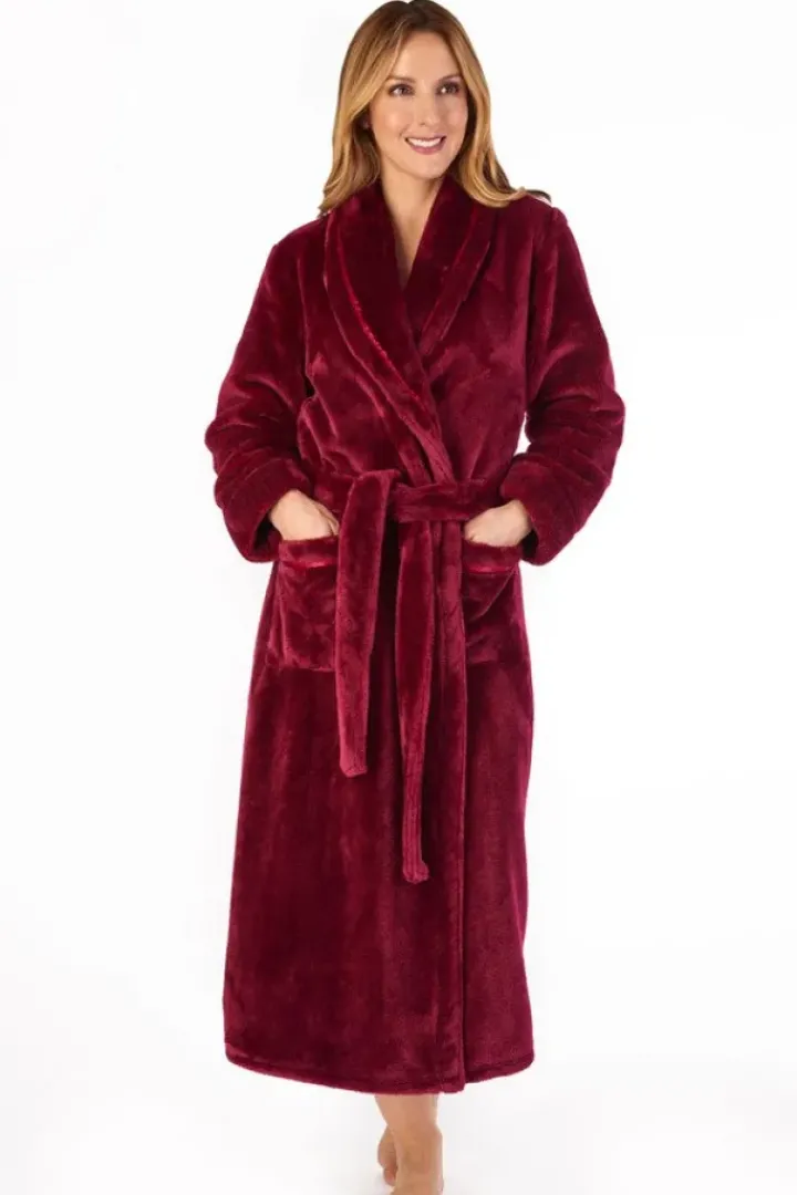 Luxury Flannel Fleece 48" Shawl Collar Wrap HC4342