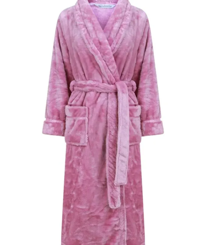Luxury Flannel Fleece 48" Shawl Collar Wrap HC4342