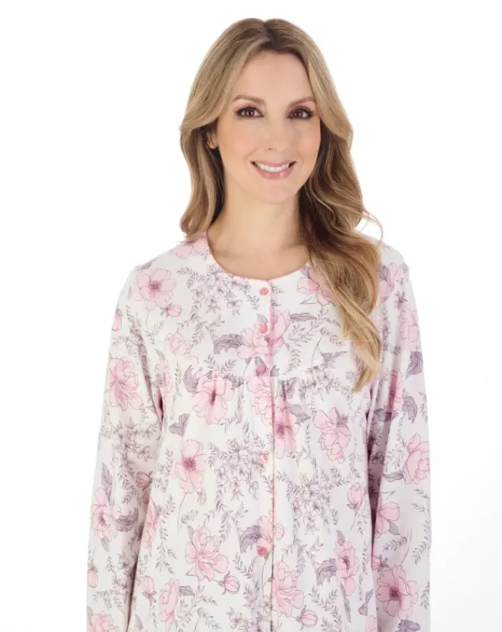 Picot Trim 46" Jersey Nightdress ND04108