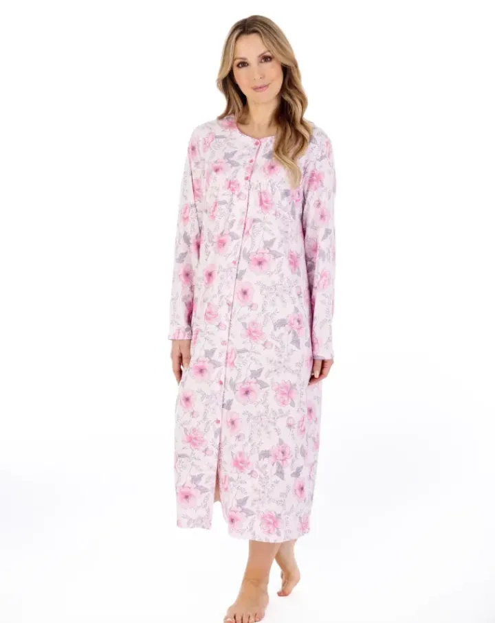 Picot Trim 46" Jersey Nightdress ND04108