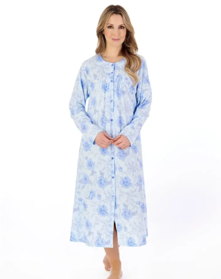 Picot Trim 46" Jersey Nightdress ND04108
