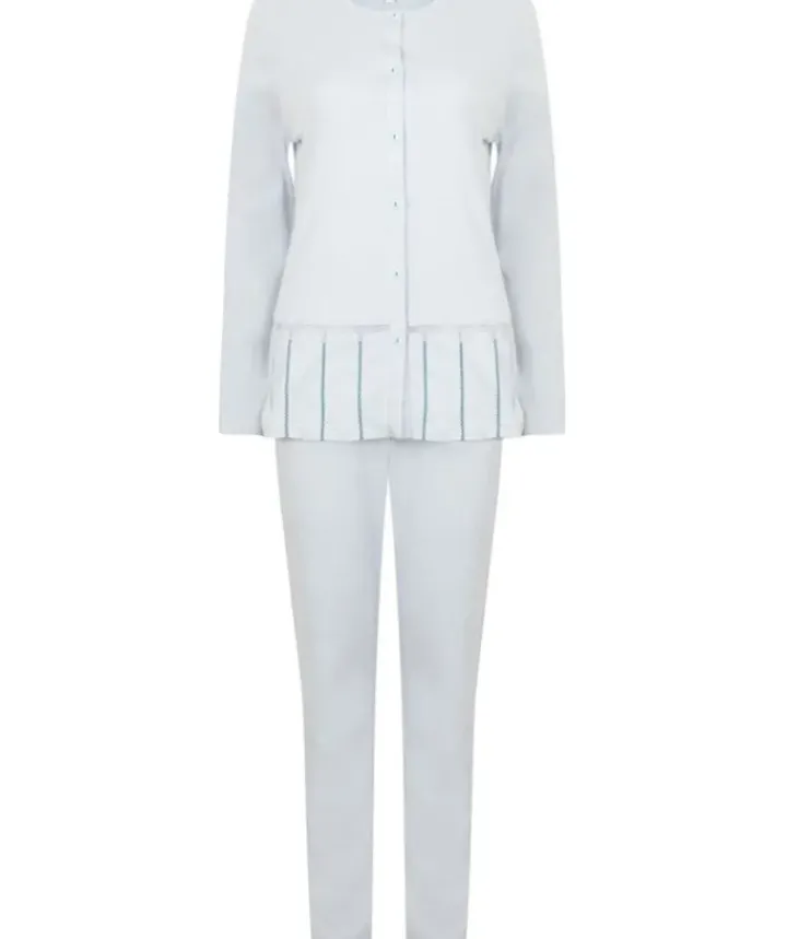Solid Colour Interlock Jersey Pyjama PJ2146