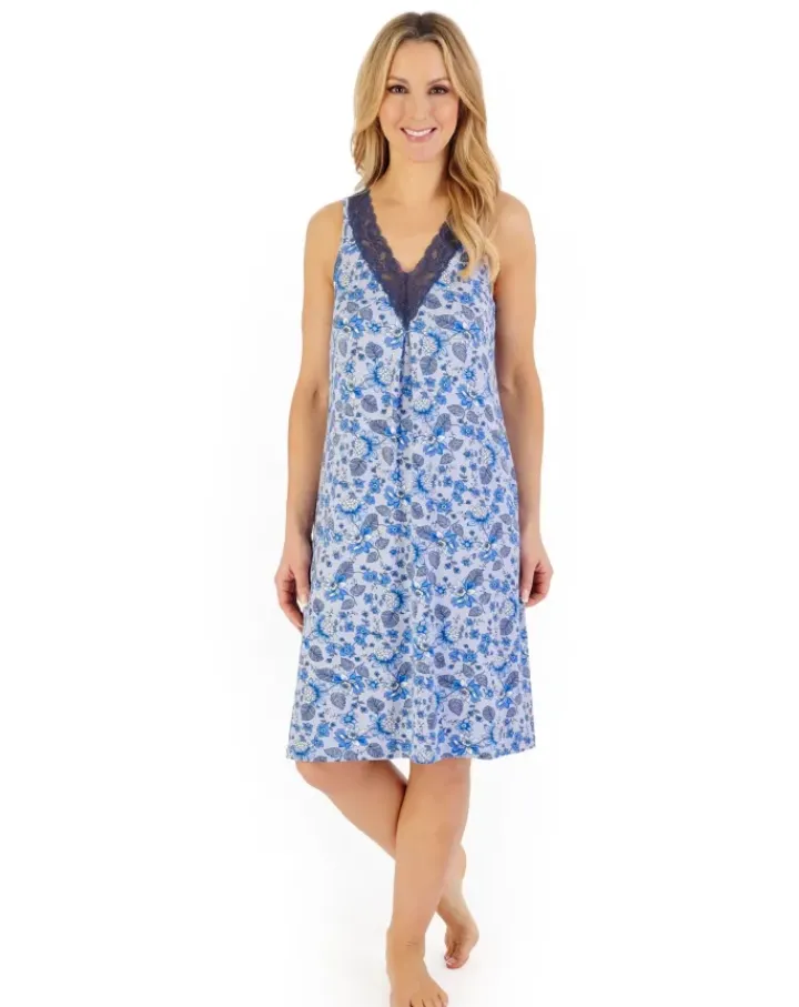 Supersoft Floral Print 38" Nightdress GL06701