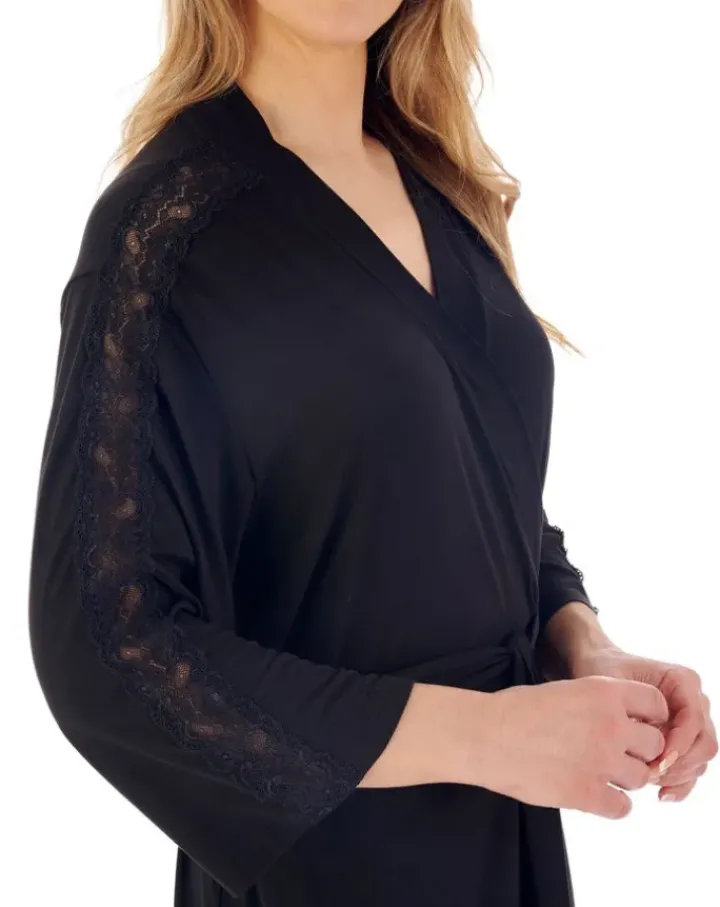 Super-Soft Multi Print 42" Kimono Wrap GL02704